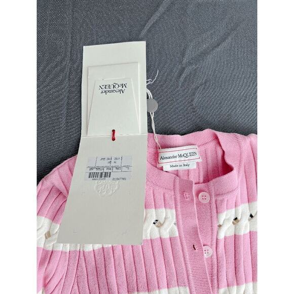 Alexander Mcqueen NWT Sweater Top Cardigans size M - Picture 8 of 8